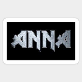 Heavy metal Anna Sticker